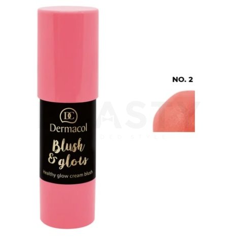 Dermacol blush glow n. 02 blush cremos pentru o piele luminoasă și uniformă 6,5 g