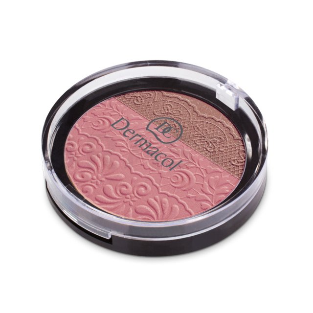 Dermacol duo blusher n. 01 fard de obraz sub forma de pudra 2in1 8,5 g