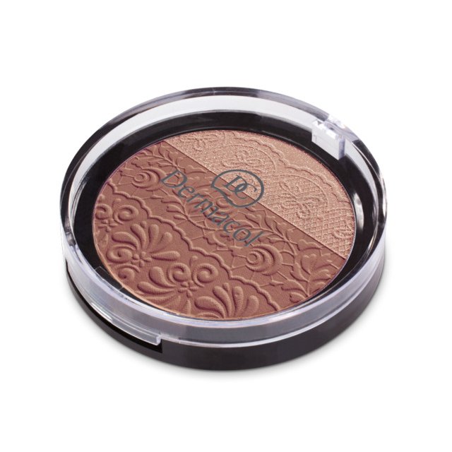 Dermacol duo blusher n. 04 fard de obraz sub forma de pudra 2in1 8,5 g
