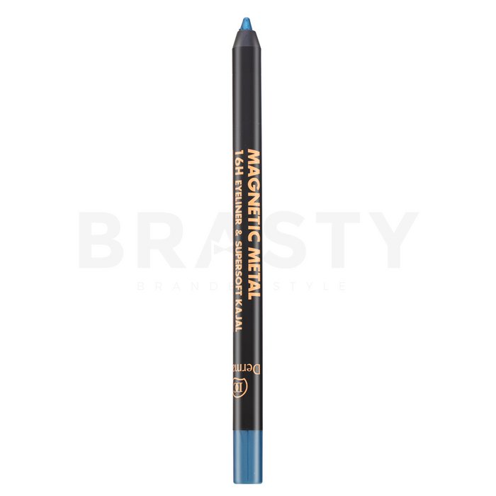 Dermacol magnetic metal 16h eyeliner   supersoft kajal 03 blue eyeliner khol 2 g