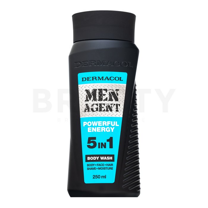 Dermacol men agent powerful energy 5in1 body wash gel de dus pentru bărbati 250 ml