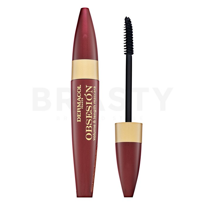 Dermacol obsesión volume length mascara 01 black mascara pentru alungire si volum 9 ml