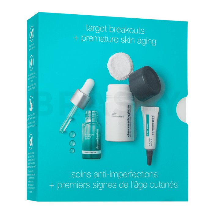 Dermalogica target acne + premature skin aging kit set pentru piele problematică