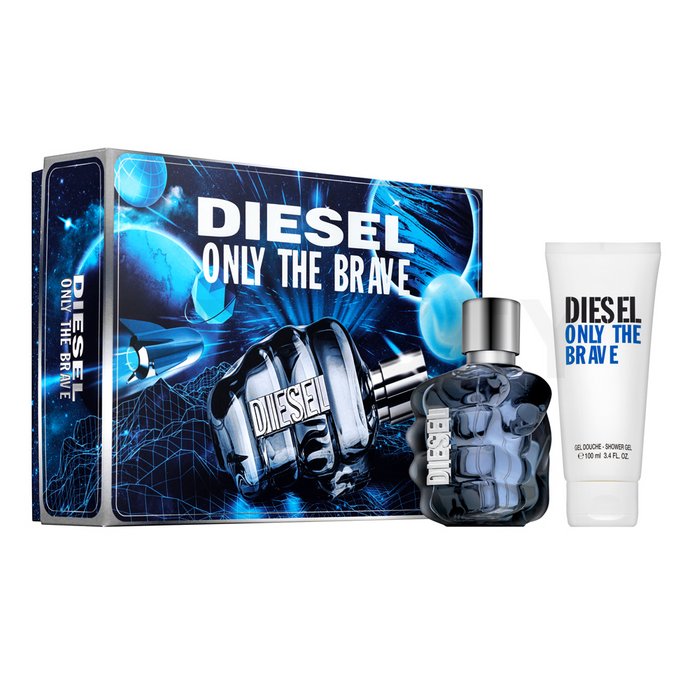 Diesel only the brave pour homme set cadou bărbați set iii.