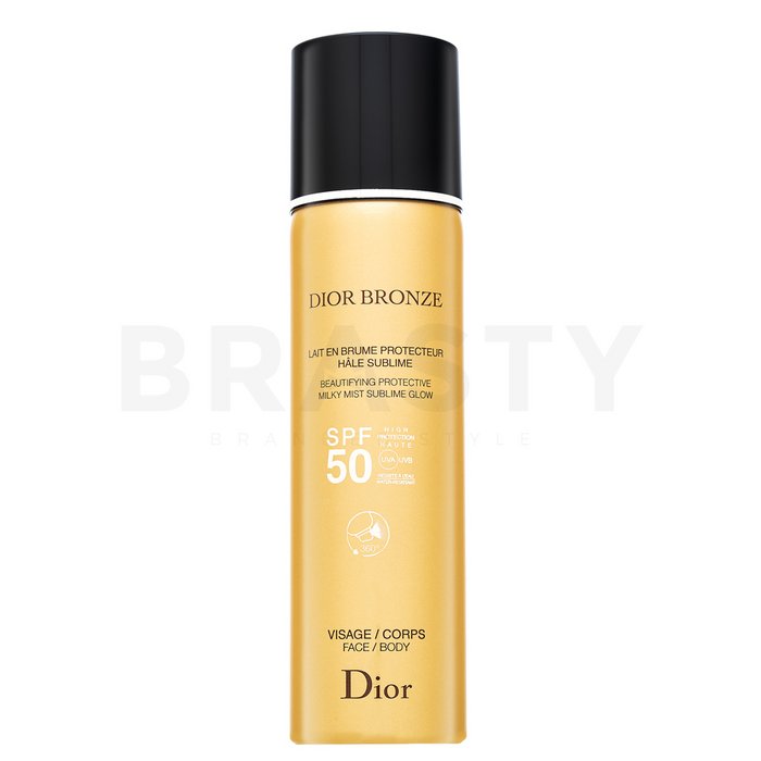 Dior (christian dior) bronze beautifying protective milky mist sublime glow spf 50 loțiune bronzantă spray 125 ml