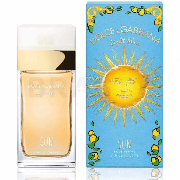Dolce   gabbana light blue sun eau de toilette femei 10 ml eșantion