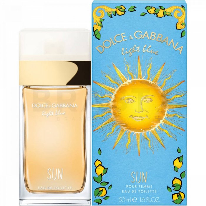 Dolce   gabbana light blue sun eau de toilette femei 50 ml