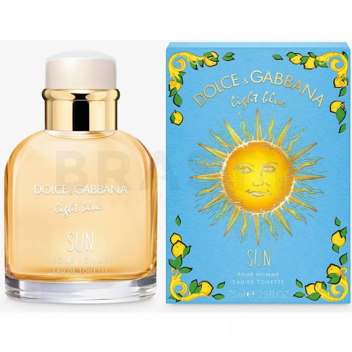 Dolce   gabbana light blue sun pour homme eau de toilette bărbați 75 ml