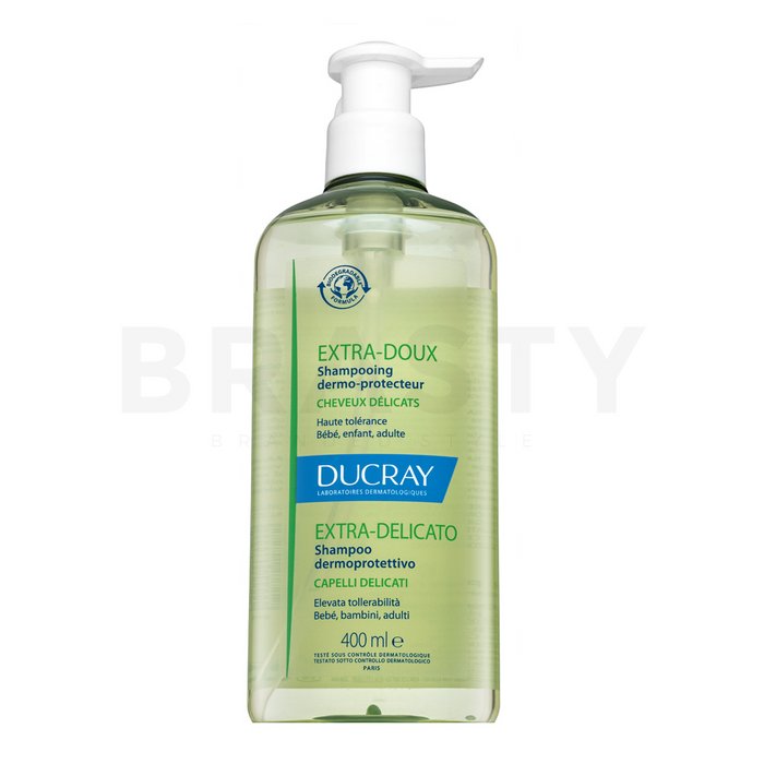 Ducray Extra-Gentle Dermo-Protective Shampoo șampon protector par sensibil 400 ml brasty.ro imagine noua