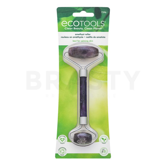Ecotools amethyst facial roller rolă pentru masaj facial