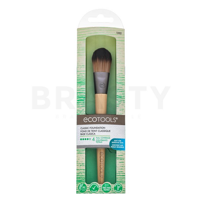 Ecotools classic foundation pensulă pentru make-up lichid