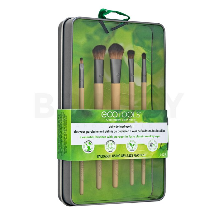 Ecotools daily defined eye make-up brush kit set perii machiaj pentru ochi
