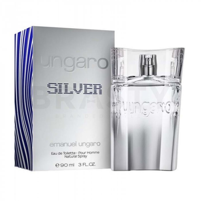 Emanuel ungaro  ungaro silver eau de toilette bărbați 90 ml