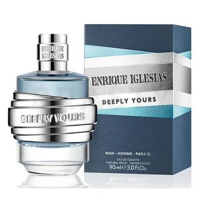 Enrique iglesias deeply yours man eau de toilette bărbați 60 ml