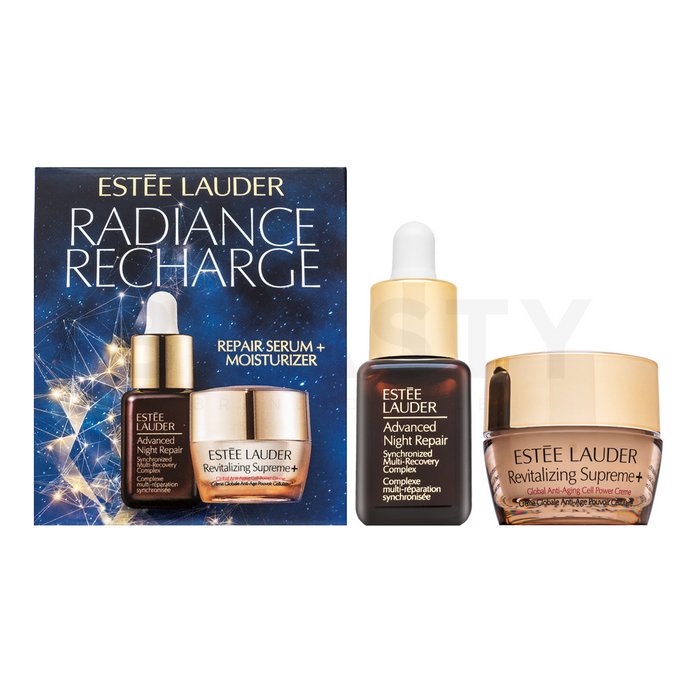Estee Lauder Advanced Night Repair Serum + Revitalizing Supreme Moisturizing Cream Set cadou anti riduri 7 ml + 7 ml image