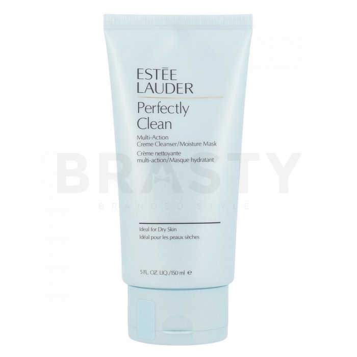 Estee lauder perfectly clean multi-action creme cleanser/moisture mask dry skin cremă hrănitoare cu efect de protecție și curățare pentru piele uscată 150 ml