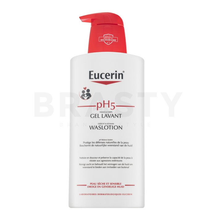 Eucerin ph5 skin protection gel lavant cremă hrănitoare cu efect de protecție și curățare pentru piele sensibilă 400 ml