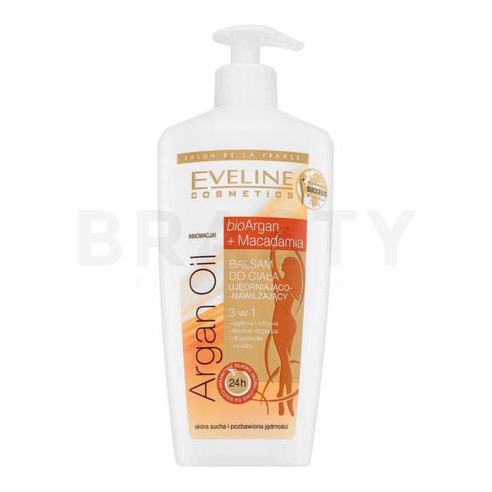 Eveline argan oil body lotion loțiune hidratantă pentru corp pentru toate tipurile de piele 350 ml