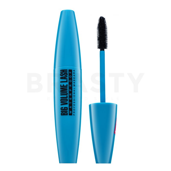 Eveline big volume lash mascara waterproof deep black mascara rezistentă la apă pentru alungire si volum 9 ml