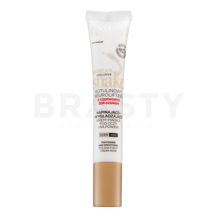 Eveline exclusive snake non-invasive neurolifting eye   eyelid cream-mask cremă cu efect de lifting și întărire pentru zona ochilor 20 ml