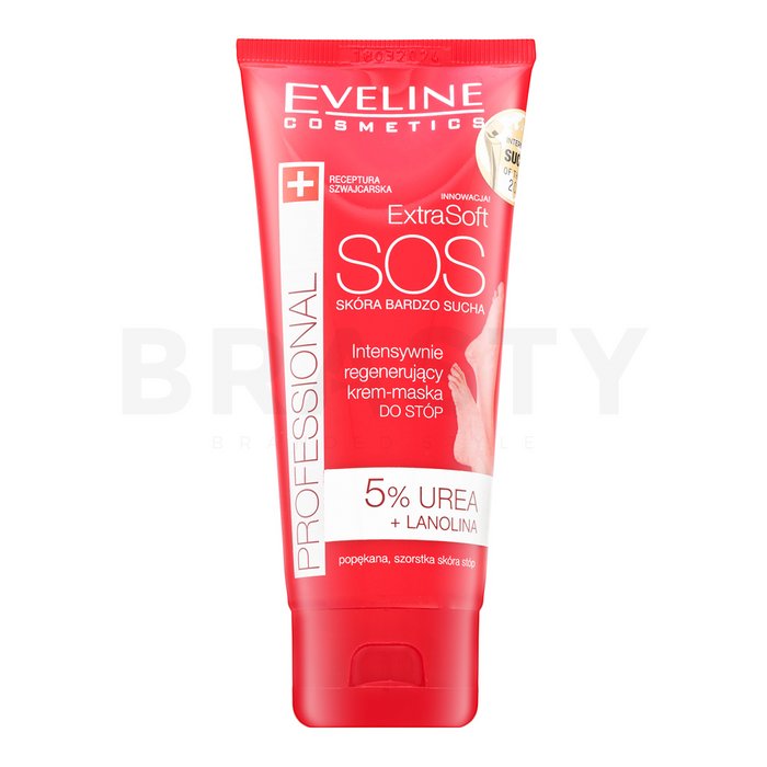 Eveline extra soft sos intensely regenerating foot cream-mask cremă hrănitoare 100 ml