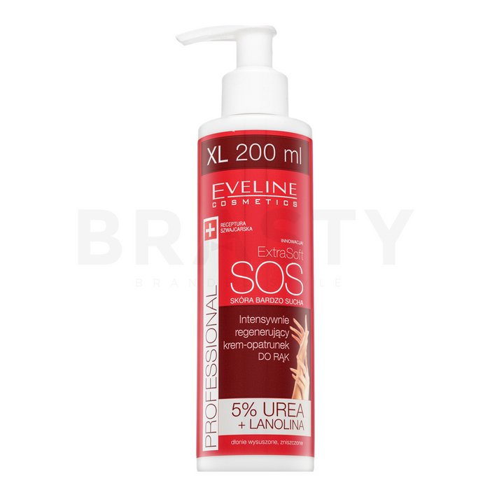 Eveline extra soft sos intensely regenerating hand cream-mask cremă de mâini pentru piele uscată 200 ml