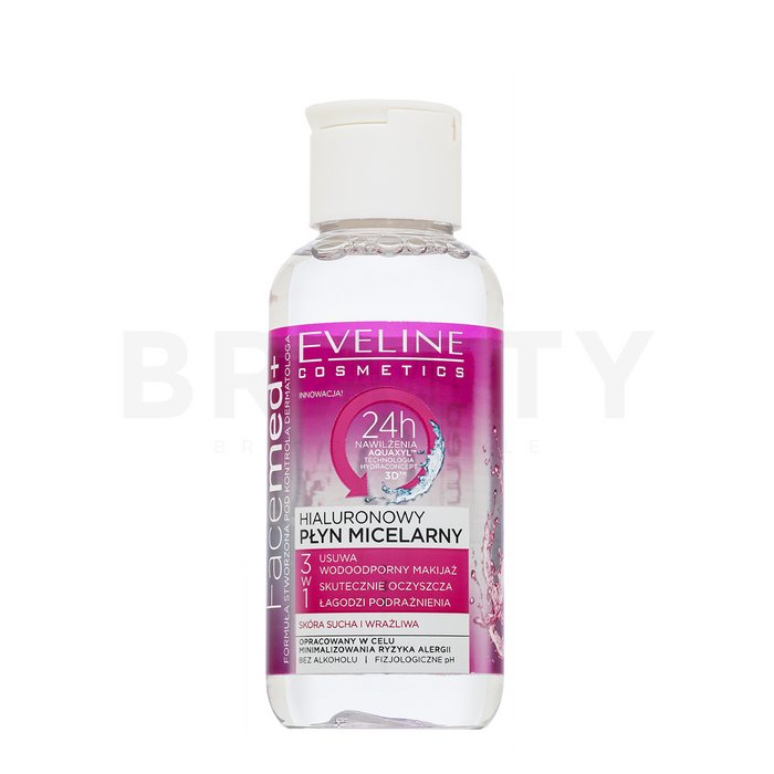 Eveline facemed+ hyaluronic micellar water apă micelară 100 ml