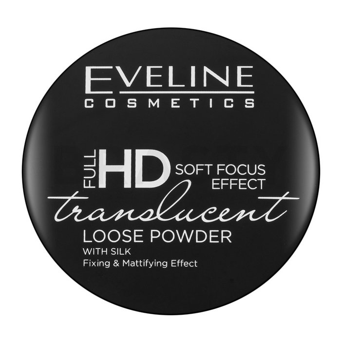 Eveline fullhd soft focus translucent loose powder pudra transparent pentru o piele luminoasă și uniformă 6 g