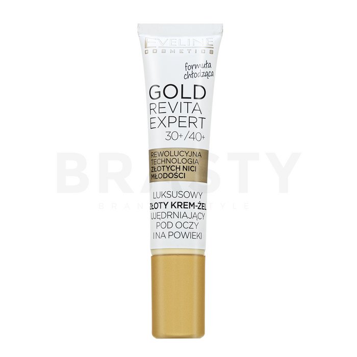 Eveline gold lift expert luxurious eye cream lapte demachiant anti riduri 15 ml