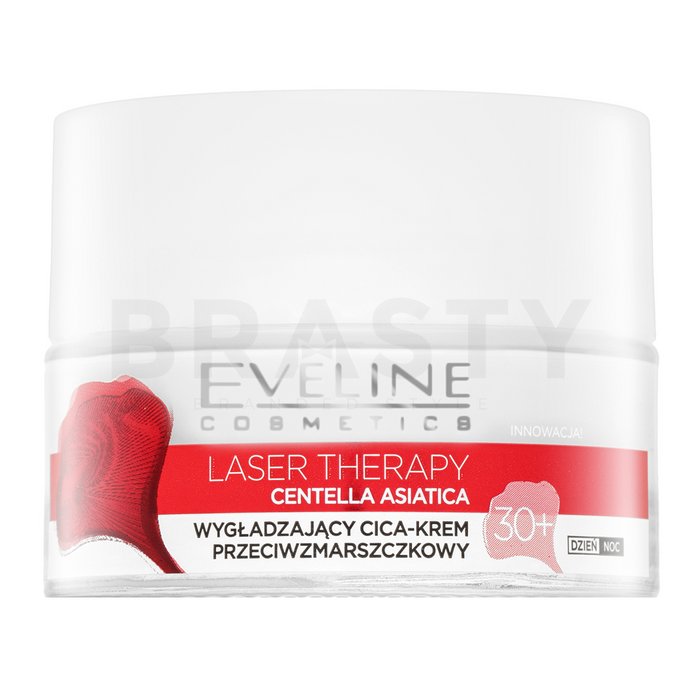 Eveline laser therapy centella asiatica anti-wrinkle cream 30+ cremă hrănitoare anti riduri 50 ml