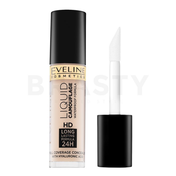 Eveline liquid camouflage hd long lasting 24h concealer 01 corector lichid pentru o piele luminoasă și uniformă 5 ml
