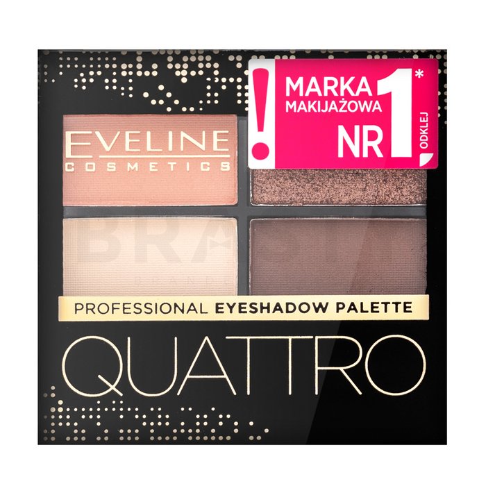 Eveline Quattro Professional Eyeshadow Palette 06 paletă cu farduri de ochi 3,2 g brasty.ro imagine noua