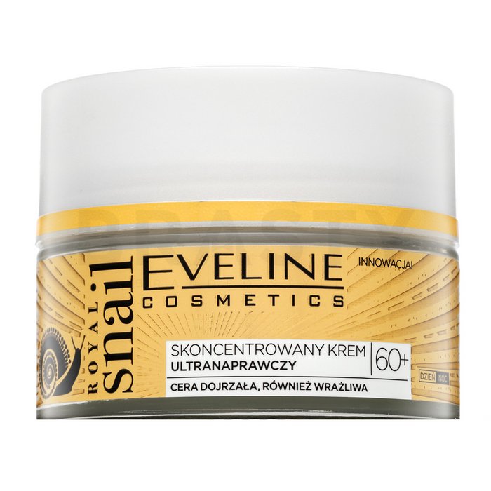 Eveline royal snail concentrated ultra-repair cream 60+ cremă cu efect de lifting și întărire anti riduri 50 ml