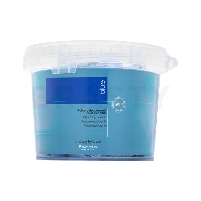 Fanola Blue Bleaching Powder pudră pentru deschiderea culorii parului 4 x 500 g brasty.ro imagine noua
