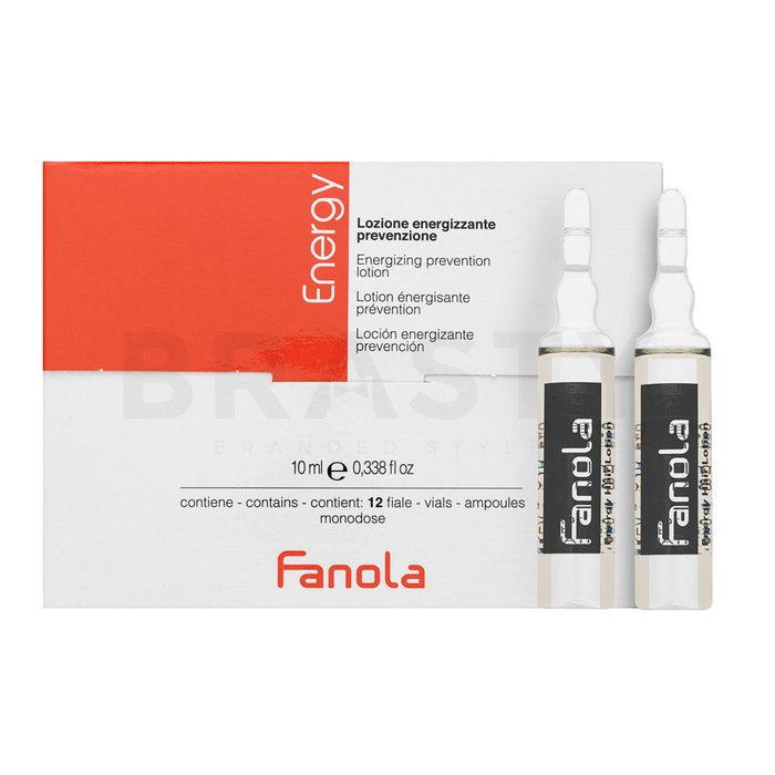 Fanola energy energizing prevention lotion tratament pentru păr pentru par subtire 12 x 10 ml
