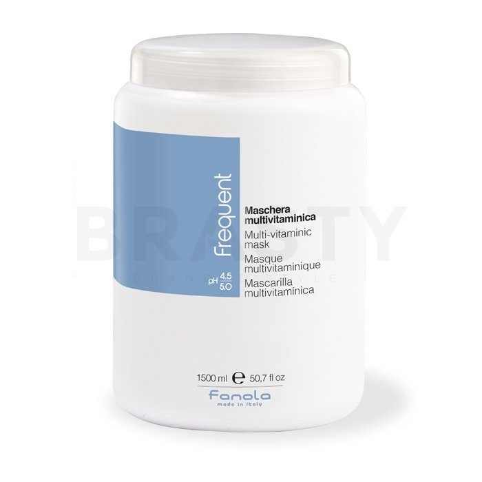 Fanola frequent multi-vitaminic mask mască hrănitoare pentru folosirea zilnică 1500 ml
