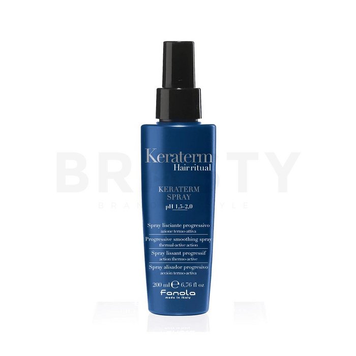 Fanola keraterm hair ritual spray spray de netezire pentru păr indisciplinat 200 ml