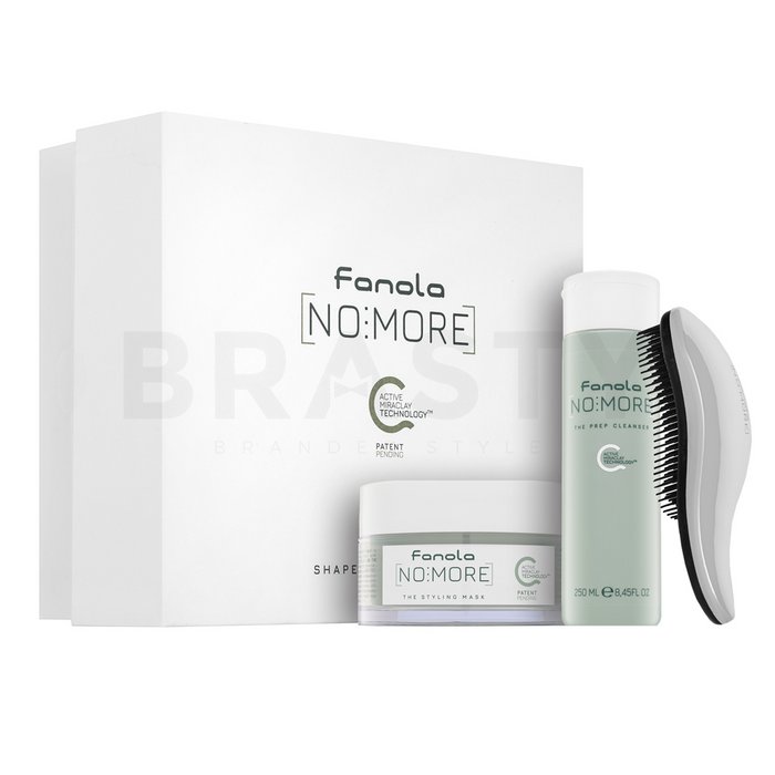 Fanola no more the prep cleanser   the styling mask set pentru toate tipurile de păr 250 ml + 200 ml