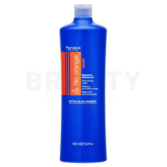 Fanola no orange mask mască pentru păr vopsit în nuanțe închise damage box 1000 ml