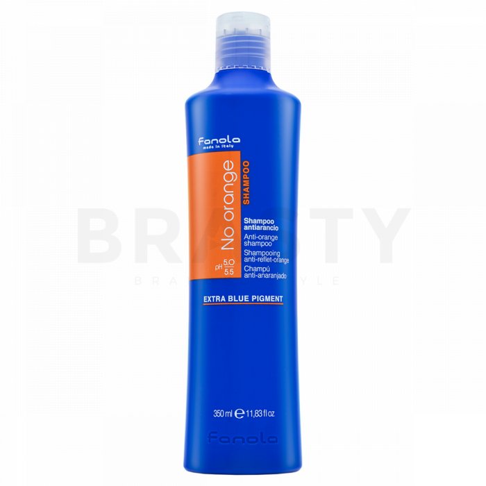 Fanola no orange shampoo șampon pentru păr vopsit în nuanțe închise 350 ml