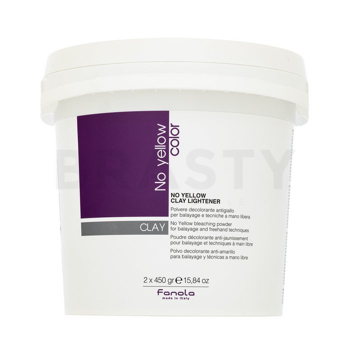 Fanola no yellow clay lightener pasta pro zesvětlení vlasů 2 x 450 g