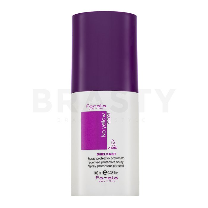 Fanola no yellow shield protective mist spray protector pentru păr blond platinat si grizonat 100 ml