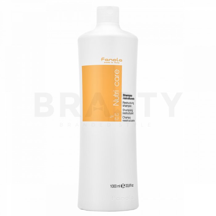 Fanola nutri care shampoo șampon pentru păr uscat si deteriorat 1000 ml