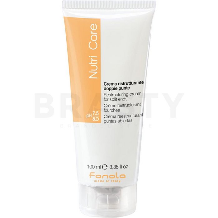 Fanola nutri care split ends restructuring cream balsam hrănitor regenereaza varfurile despicate 100 ml