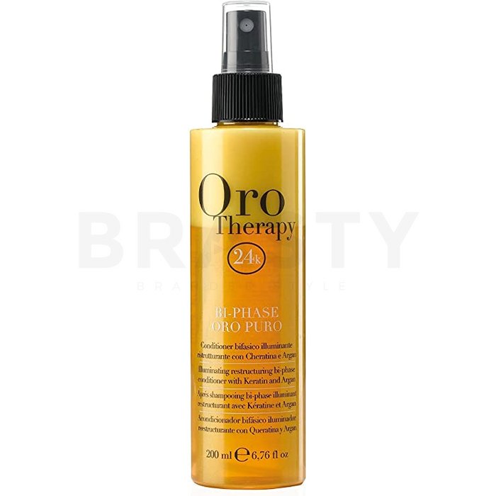 Fanola oro therapy bi-phase conditioner balsam fără clatire pentru păr uscat si deteriorat 200 ml
