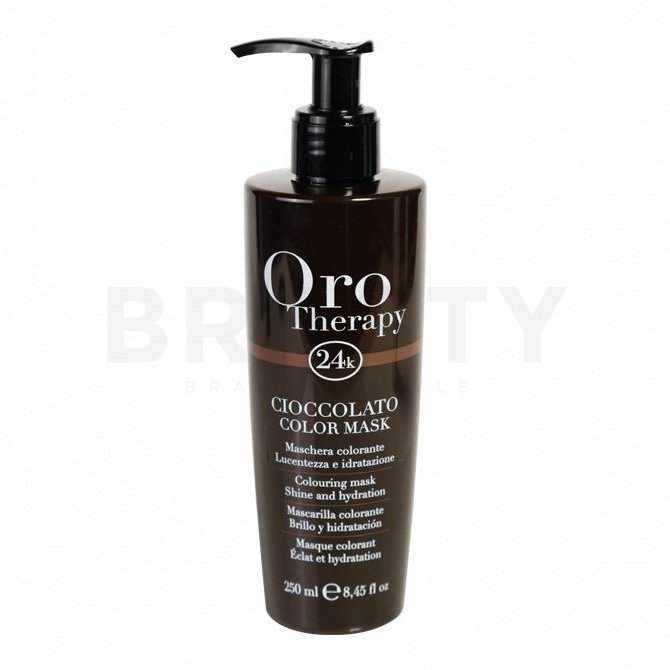 Fanola oro therapy colouring mask choccolato mască hrănitoare pentru revigorarea culorii 250 ml