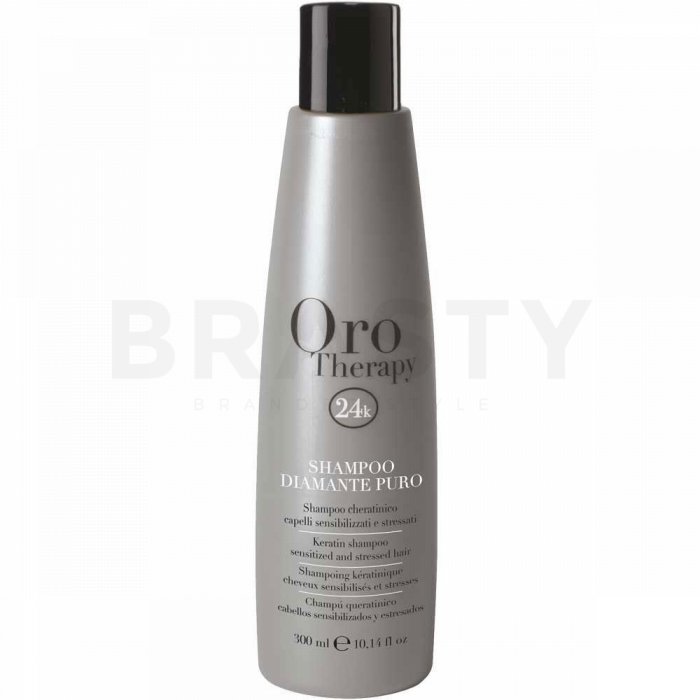 Fanola oro therapy diamante puro shampoo șampon hrănitor par sensibil 300 ml