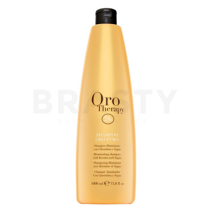 Fanola oro therapy oro puro illuminating shampoo șampon protector pentru toate tipurile de păr 1000 ml