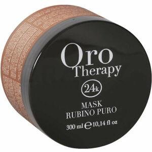 Fanola oro therapy rubino puro mask mască hrănitoare pentru păr vopsit 300 ml