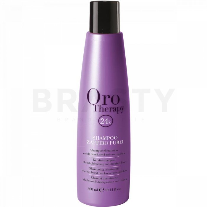 Fanola oro therapy zaffiro puro shampoo șampon pentru păr blond 300 ml